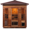 Image of Enlighten Infrared Saunas Saunas Outdoor Peak 5 Person Diamond Canadian Cedar Sauna by Enlighten Infrared Saunas 693614812758 H-19378