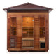 5 Person SunRise Canadian Cedar Sauna by Enlighten Infrared Saunas