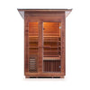 Image of Enlighten Infrared Saunas Saunas Outdoor Slope 2 Person SunRise Canadian Cedar Sauna by Enlighten Infrared Saunas 693614812673 T-37376