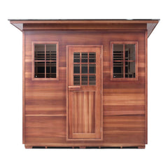 8 Person Sierra Canadian Cedar Sauna by Enlighten Infrared Saunas