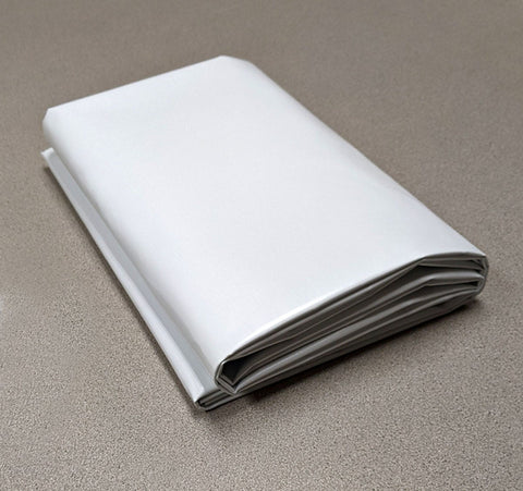 Canopy Tent Top Vinyl Repair Patch, Large 5' x 5', 18oz Blockout White (620 gram)