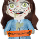 3.5' Gemmy Airblown Halloween The Exorcist Regan w/ Banner