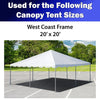 Image of 8 Stake Canopy Tent Extended Usage, Kit C