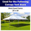 Image of 10 Stake Canopy Tent Extended Usage, Kit D