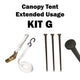 4 Stake Speedy Canopy Tent Extended Usage, Kit G