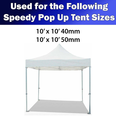 4 Stake Speedy Canopy Tent Extended Usage, Kit G