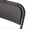 Image of Black Plastic Heavy Duty Folding Chair, Big and Tall