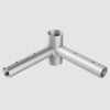 Image of 2 Way Corner Rail Fitting for West Coast Frame Tent, Single Tube