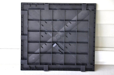 Portable Dance Floor Tile, Black 