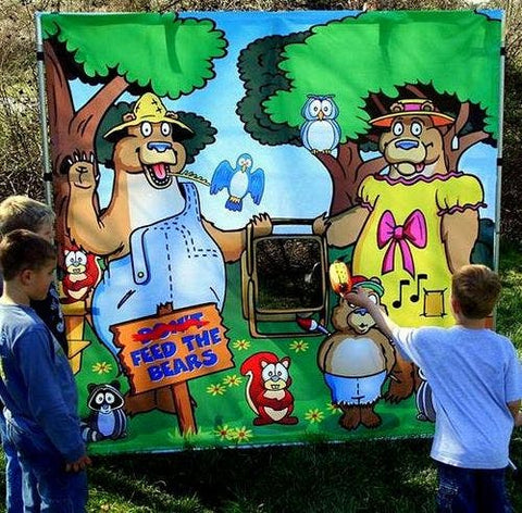 Feed the Bears Interactive Carnival Frame Game