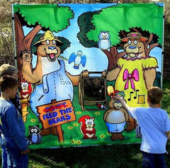 Feed the Bears Interactive Carnival Frame Game
