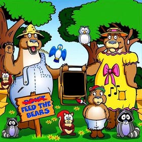 Feed the Bears Interactive Carnival Frame Game