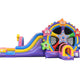 Mega Ferris Wheel Inflatable Water Slide Bounce House Combo with Blower