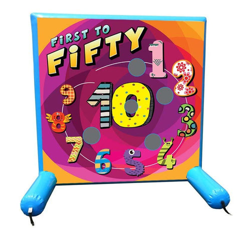 First to 50, Sealed Air Inflatable Frame Game