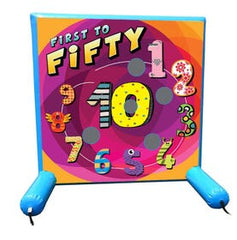 First to 50, Sealed Air Inflatable Frame Game