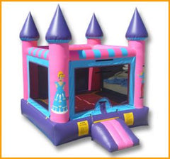 Flat Roof Princess Castle Bouncer J090