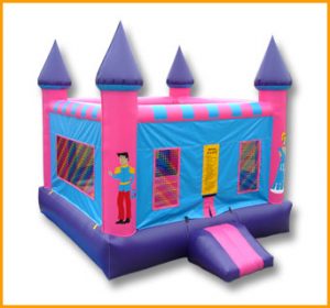Flat Roof Princess Castle Jumper J047