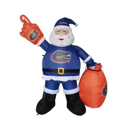 7' Air Blown Inflatable NCAA University of Florida Gators Santa Claus