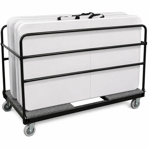 6Ft Folding Table Cart for Round and Rectangle Tables