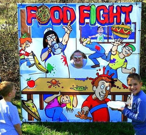 Food Fight Interactive Carnival Game