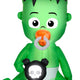 5.5' Gemmy Airblown Inflatable ANIMATED Baby Frankenstein Monster w/ Pacifier