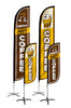 Image of Fresh Hot Coffee Feather Flag