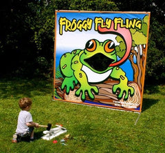Froggy Fly Fling Interactive Carnival Frame Game