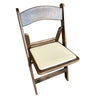 Image of Resin Folding Chairs, Fruitwood