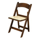Resin Folding Chairs, Fruitwood