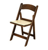 Image of Resin Folding Chairs, Fruitwood