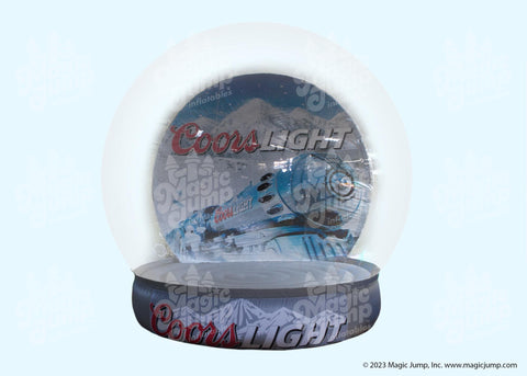 Giant Snow Globe by Magic Jump