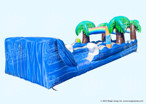 Tropical Dual Slide N Splash Landing by Magic Jump