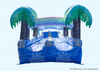 Image of Tropical Dual Slide N Splash Landing by Magic Jump