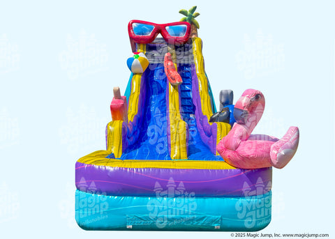 20 Pool Party Slide by Magic Jump