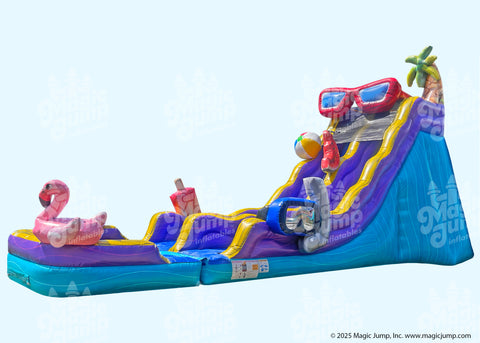 20 Pool Party Slide by Magic Jump
