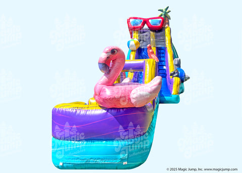 22 Pool Party Slide by Magic Jump