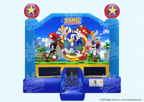 Sonic Bounce House 15 by Magic Jump