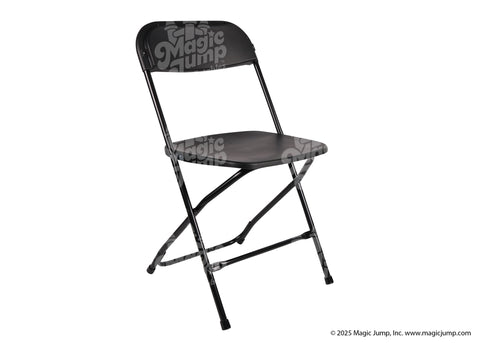 Plastic Folding Chair Black - 100 pack by Magic Jump