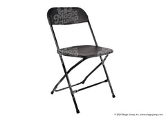 Plastic Folding Chair Black - 100 pack by Magic Jump