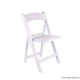 Resin Folding Chair White - 4 pieces by Magic Jump
