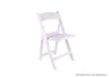 Image of Resin Folding Chair White - 4 pieces by Magic Jump