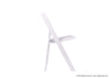 Image of Resin Folding Chair White - 4 pieces by Magic Jump