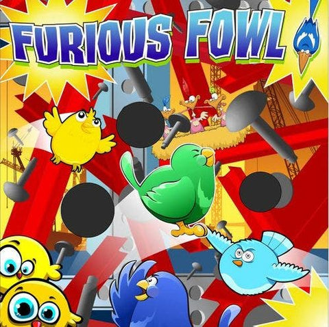 Furious Fowl Interactive Carnival Frame Game