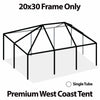 Image of 20' x 30' Replacement West Coast Tent Frame Only, Single Tube
