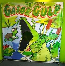 Gator Gulp Interactive Carnival Frame Game