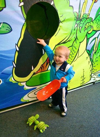 Gator Gulp Interactive Carnival Frame Game