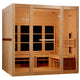Golden Designs Monaco 6-person PureTech™ Near Zero EMF (Under 2MG) FAR Infrared Sauna (Canadian Hemlock) by Dynamic Saunas Direct