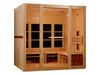 Image of ***New 2026 Model*** Golden Designs 8 Person Full Spectrum Near Zero EMF FAR IR Sauna (GDI-6880-03 FS)