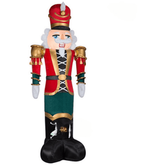 Gemmy Inflatables Christmas Inflatables 10' Animated Christmas Nutcracker by Gemmy Inflatable 266360