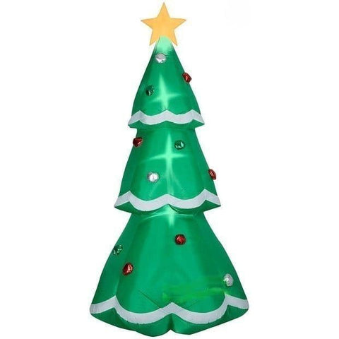 Gemmy Inflatables Christmas Inflatables 10' Mixed Media Green Christmas Tree by Gemmy Inflatable 119429